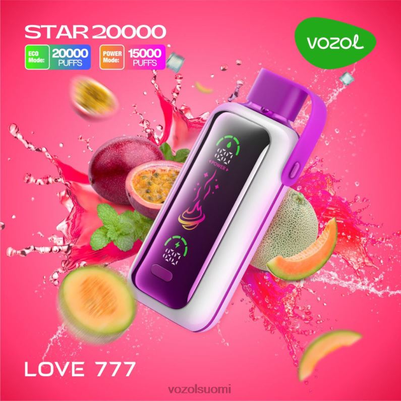 Vozol Suomi - VOZOL STAR 20 000 rakkaus 777 4RXT212