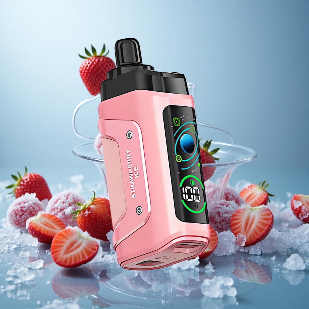 Mansikka-Jää Razz Bar 45000 Puffs 1.0 Ohm Mesh Coil