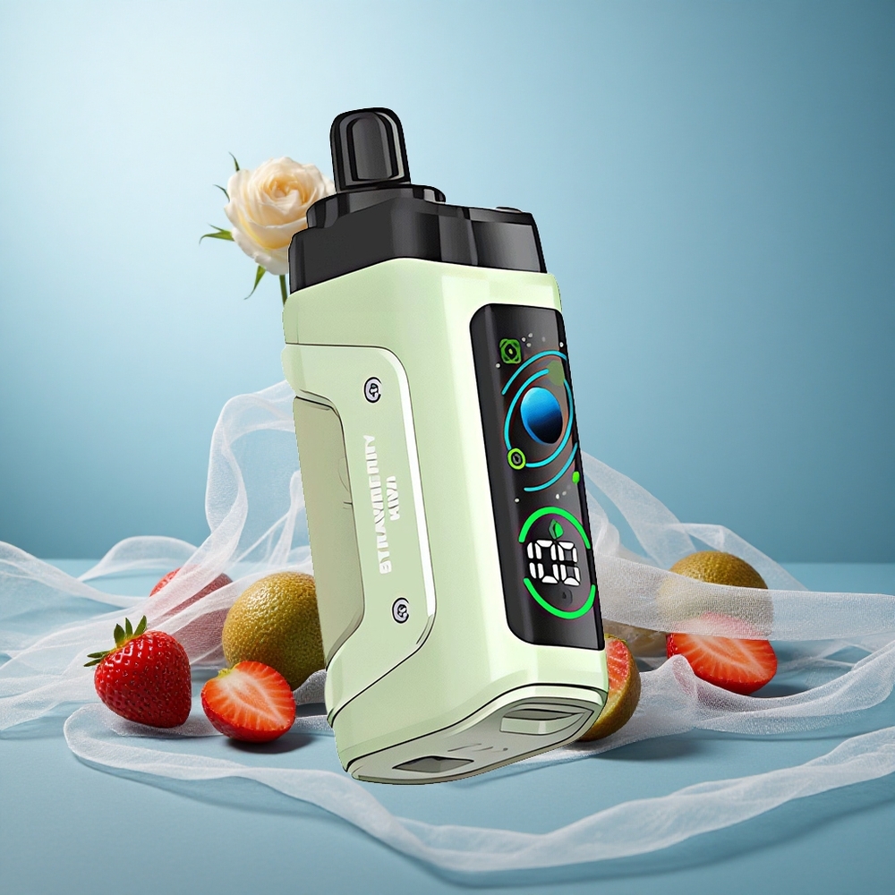 Mansikka-Kiivi Razz Bar 45000 Puffs 1.0 Ohm Mesh Coil