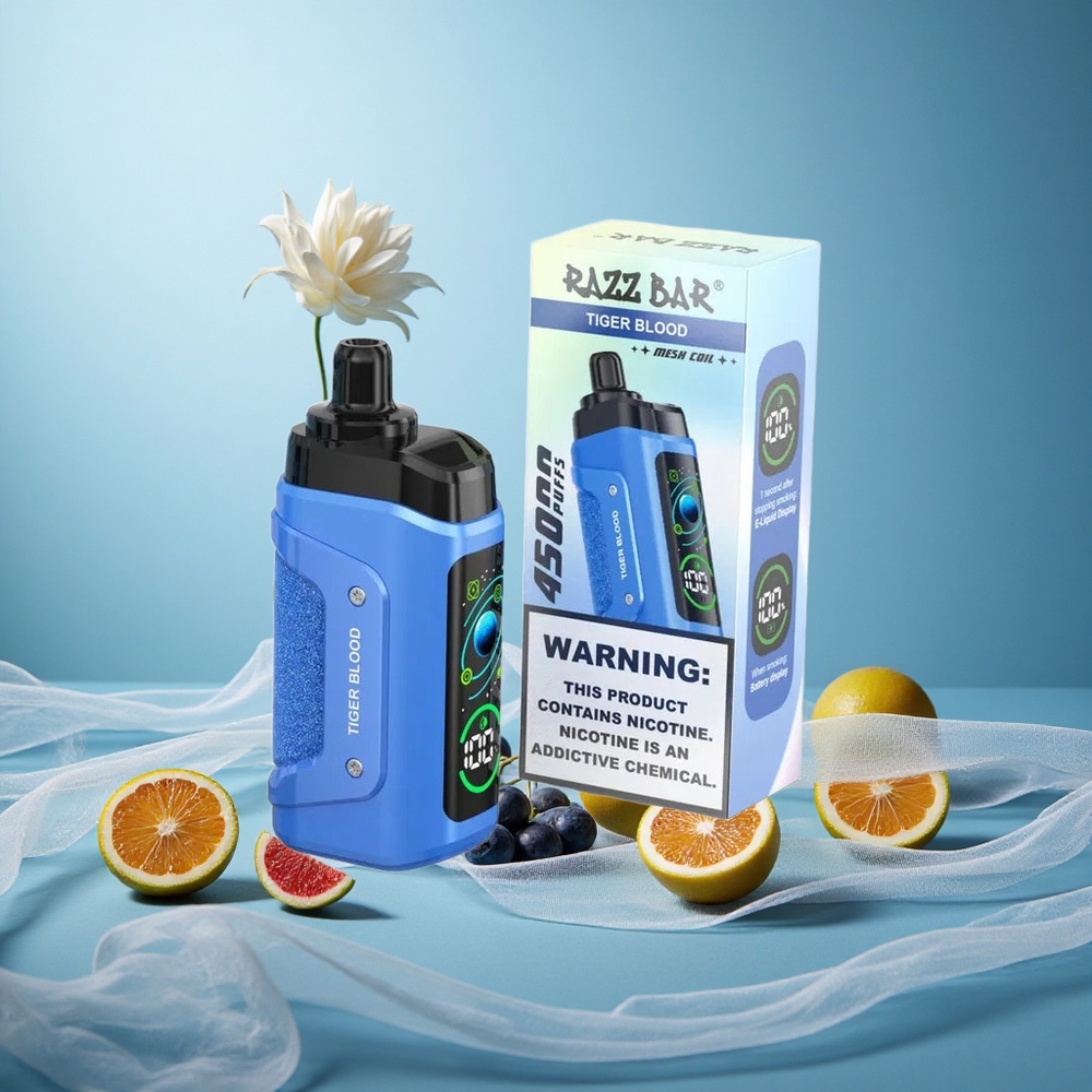 Tiikeriveri Razz Bar 45000 Puffs 1.0 Ohm Mesh Coil