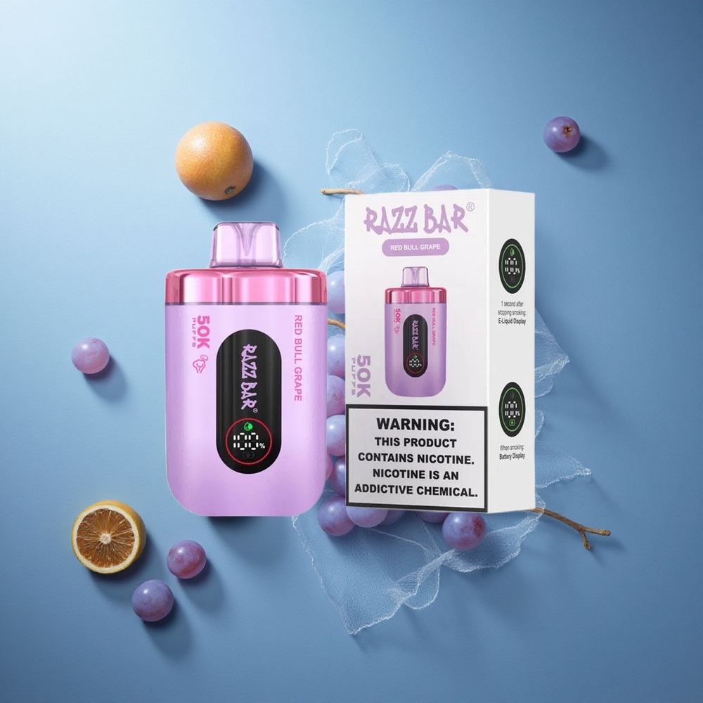 Red Bull Viinirypäle Razz Bar 50K Suudelmaa 1.0 Ohm Mesh Käämitys