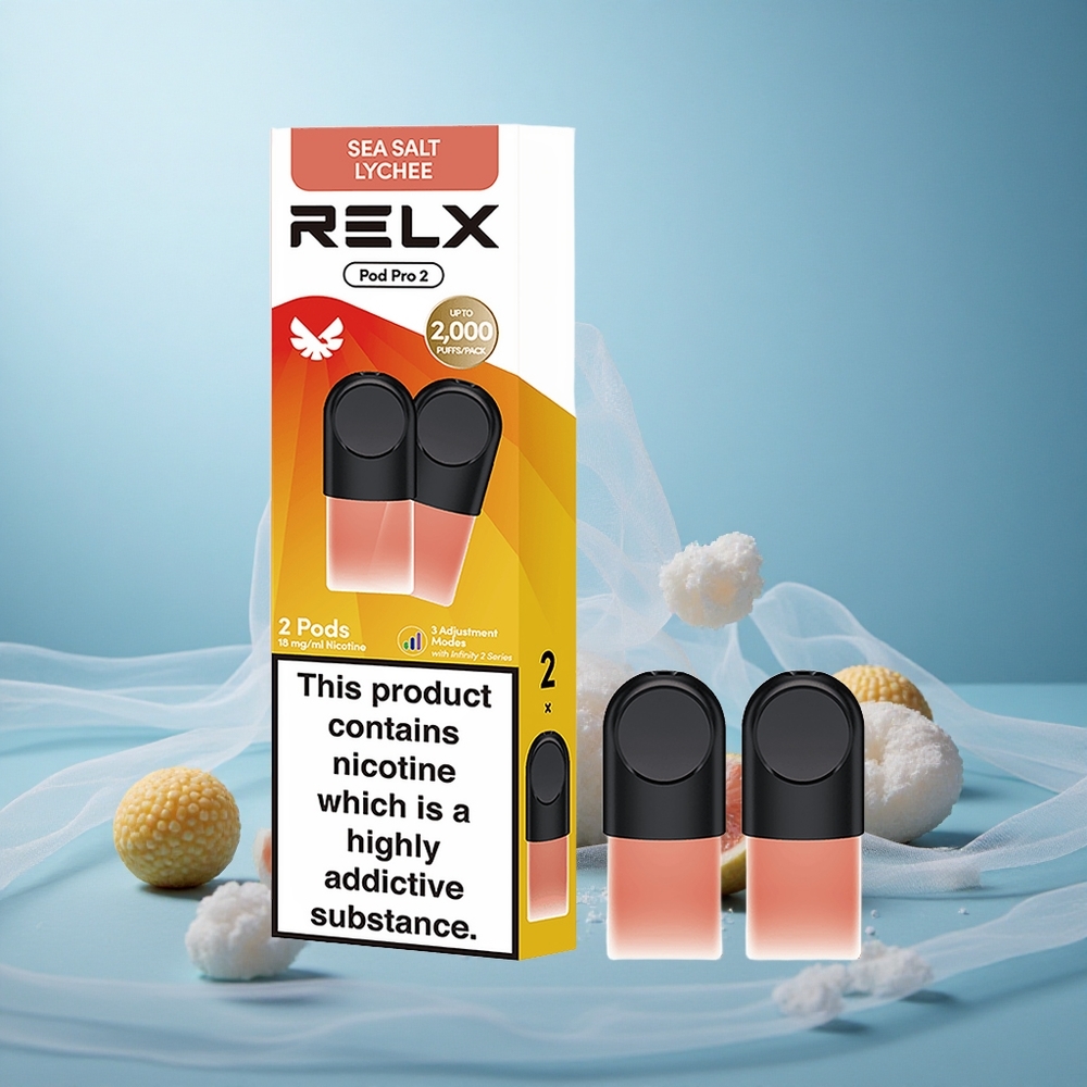 Litsian merisuola RELX Pod Pro 2 1.9ml 1.8% nikotiinia