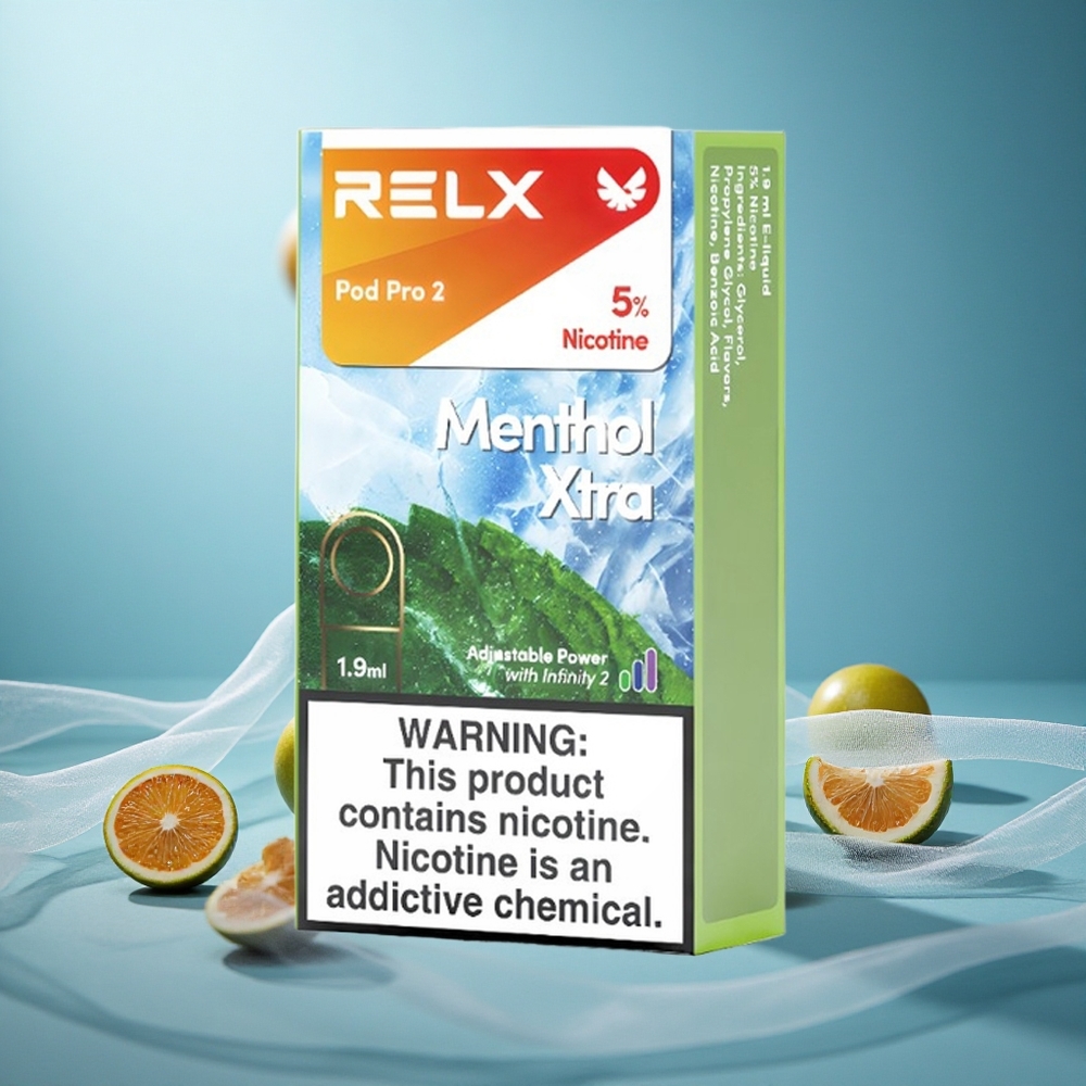 Mentholi RELX Pod Pro 2 5% nikotiinia & 1,9ml