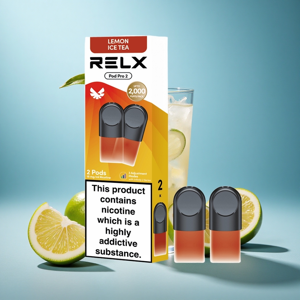 Tee-Sitronijäätee RELX Pod Pro 2 1.9ml 600 savut 1.8% nikotiinia