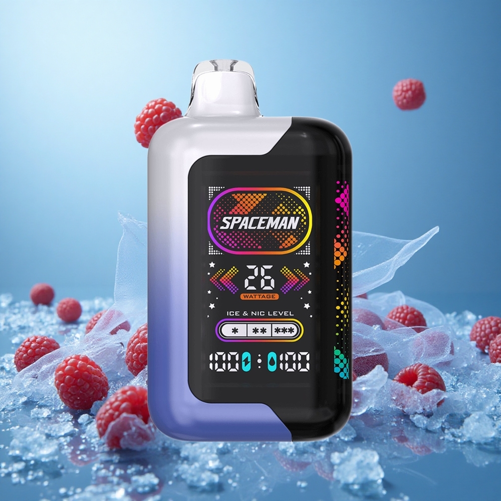 Sininen Vadelma-Jää SMOK SPACEMAN SP40000 20ml Ultra-Large LED Sininen Vadelma-Jää SMOK SPACEMAN SP40000 20ml Ultra-Large LED