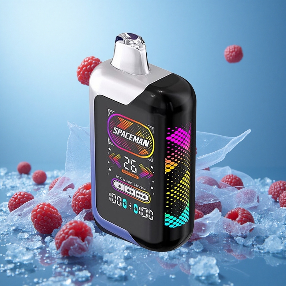 Sininen Vadelma-Jää SMOK SPACEMAN SP40000 20ml Ultra-Large LED