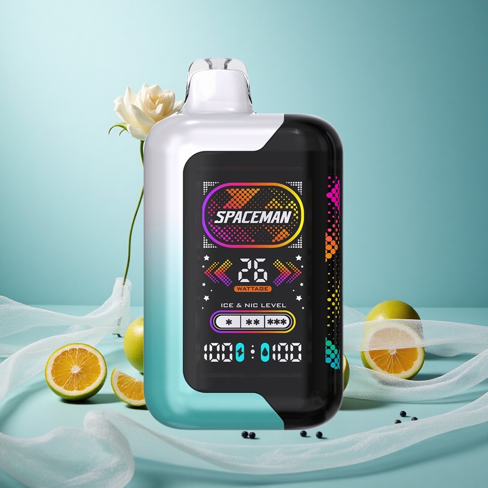 Tuore Minttu SMOK SPACEMAN SP40000 Kertakäyttöiset sähkötupakat 40000 Puffs 20ml Tuore Minttu SMOK SPACEMAN SP40000 Kertakäyttöiset sähkötupakat 40000 Puffs 20ml